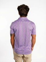 LSU Tigers Men's | "Retro Mike Head Checkered" Polo
