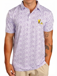 LSU Tigers Men's | "Paw L Splatter" Polo