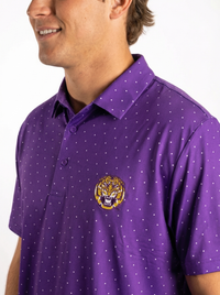 LSU Tigers Men's | "Mike Dotted" Polo