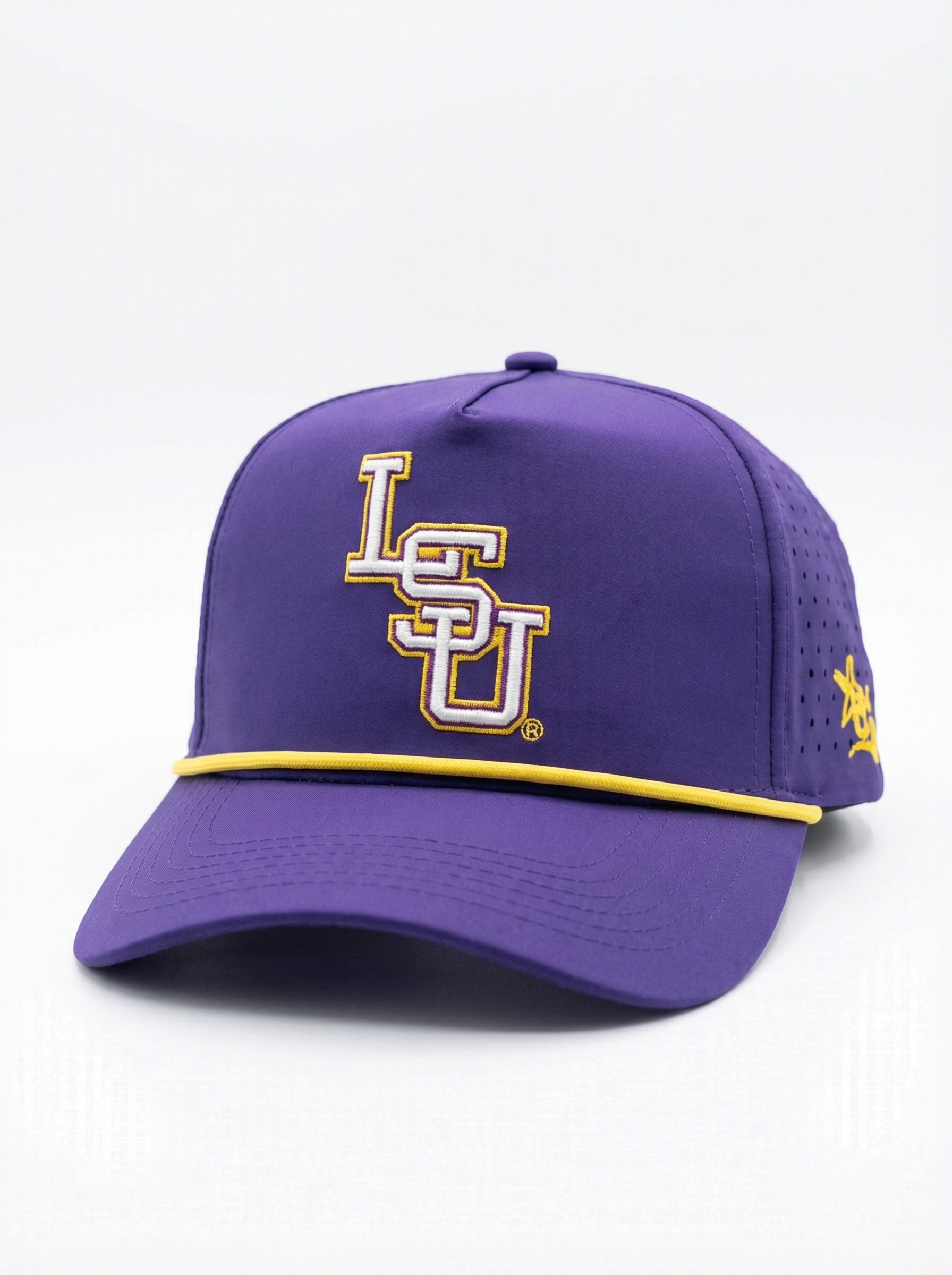 LSU Tigers Unisex | "LSU Roped" Moisture Wicking Purple Hat