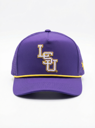 LSU Tigers Unisex | "LSU Roped" Moisture Wicking Purple Hat