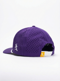 LSU Tigers Unisex | "Upside Down Tigers" Moisture Wicking Purple Hat
