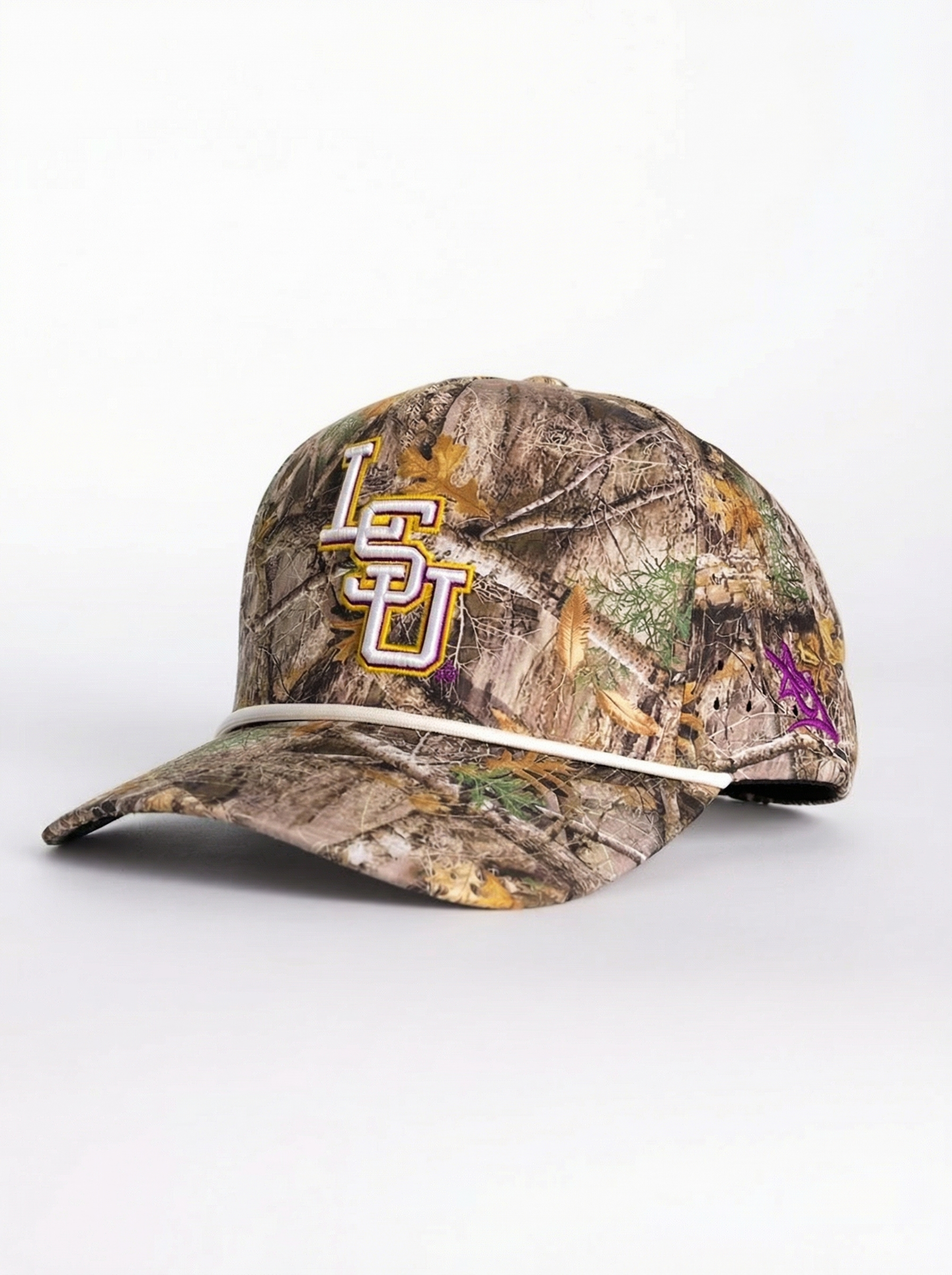LSU Tigers Unisex | "LSU Roped Camo" Moisture Wicking Hat