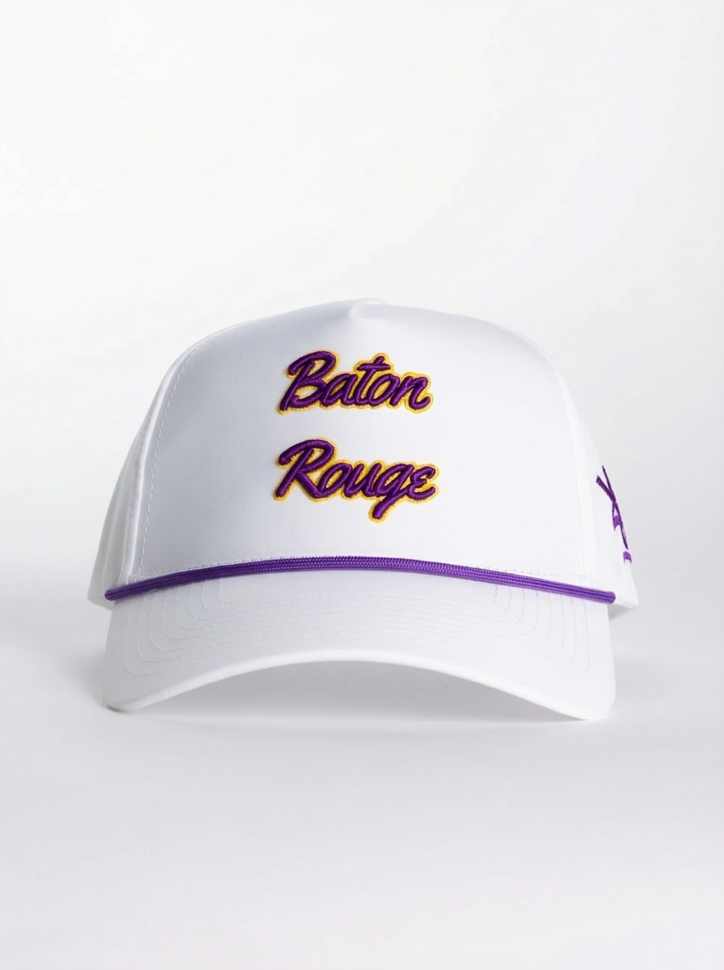 LSU Tigers Unisex | "Baton Rouge Roped" White Hat