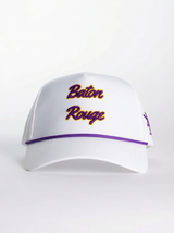 LSU Tigers Unisex | "Baton Rouge Roped" White Hat