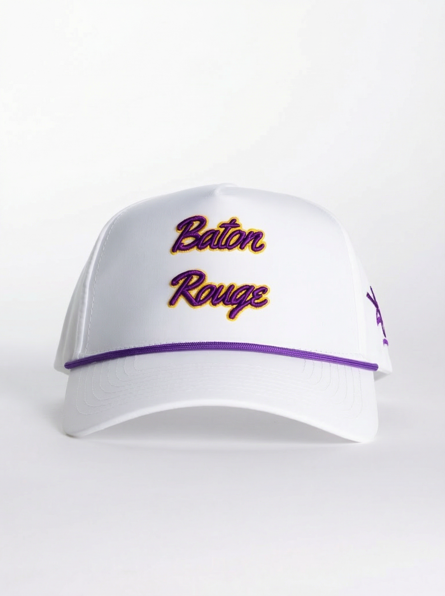 LSU Tigers Unisex | "Baton Rouge Roped" White Hat