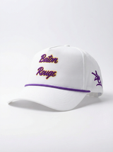 LSU Tigers Unisex | "Baton Rouge Roped" White Hat