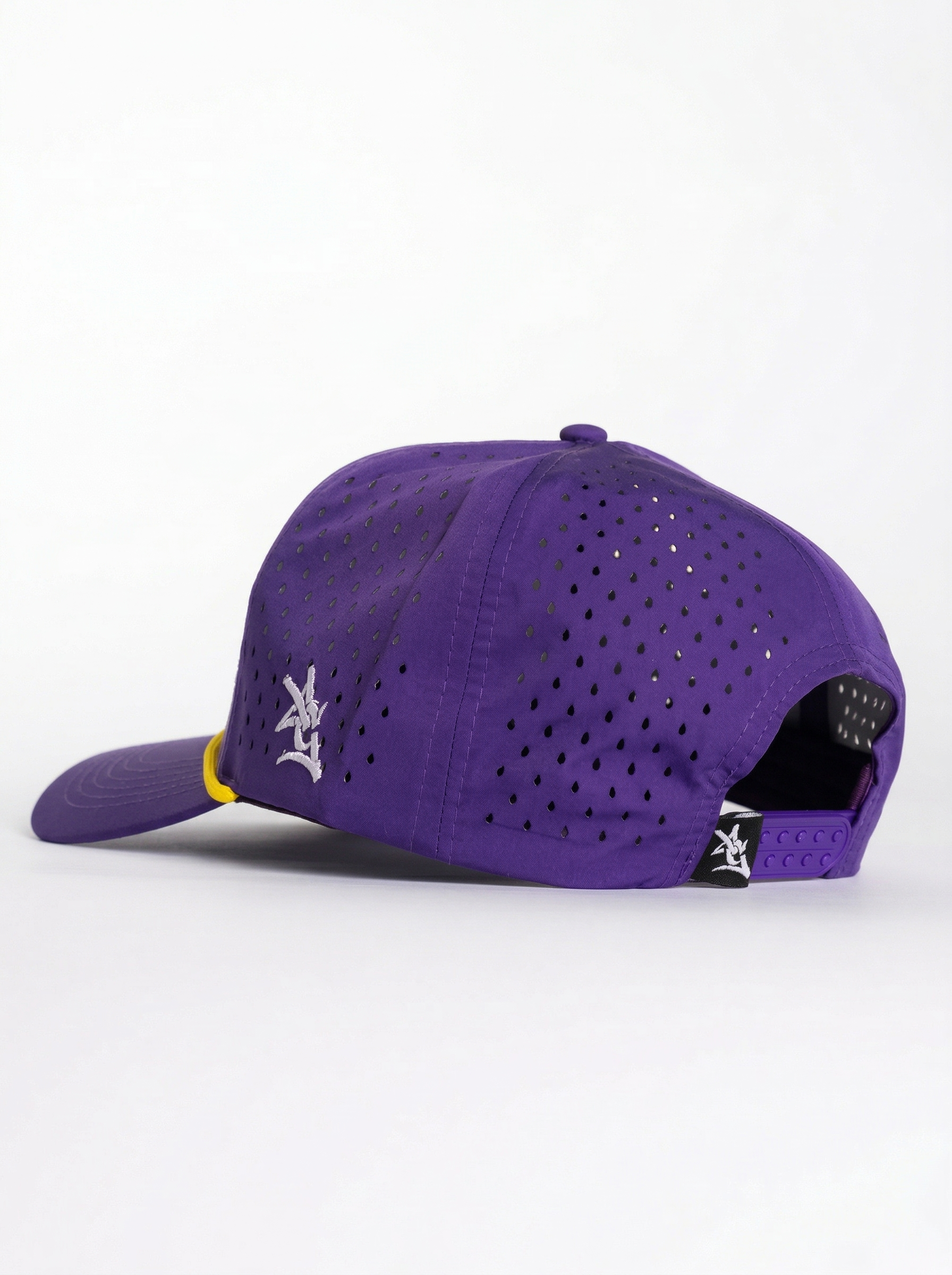 LSU Tigers Unisex | "Paw L Roped" Moisture Wicking Purple Hat