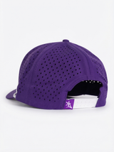 LSU Tigers Unisex | "Retro Louisiana State Univ Roped" Moisture Wicking Purple Hat