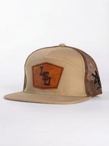 LSU Tigers Unisex | "Brown LSU Leather Patch" Hat