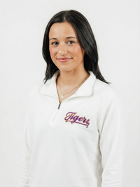 LSU Tigers Women's | "Tigers Script" 1/4 Zip