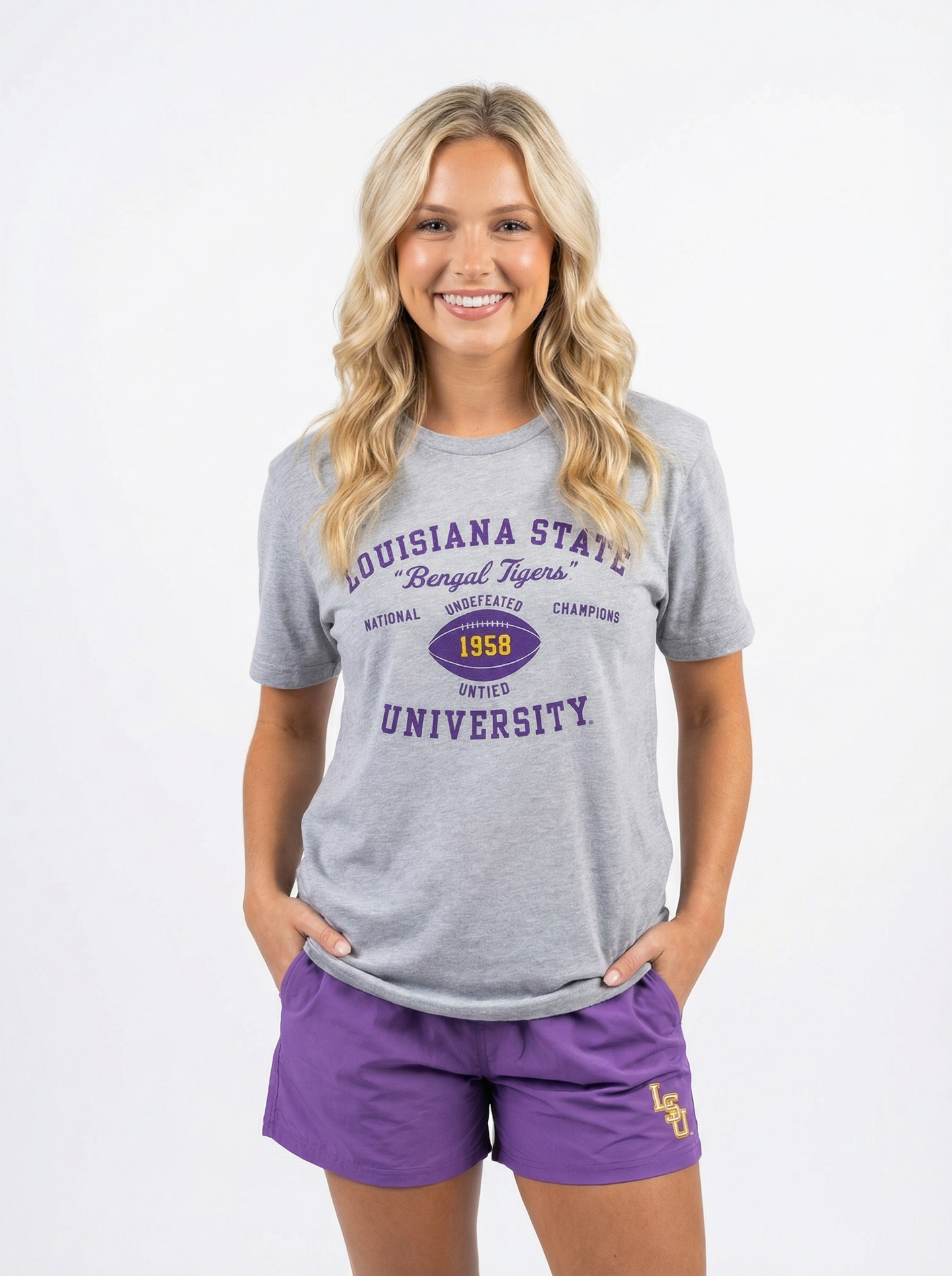LSU Tigers Women's | "Retro 1958" T-Shirt