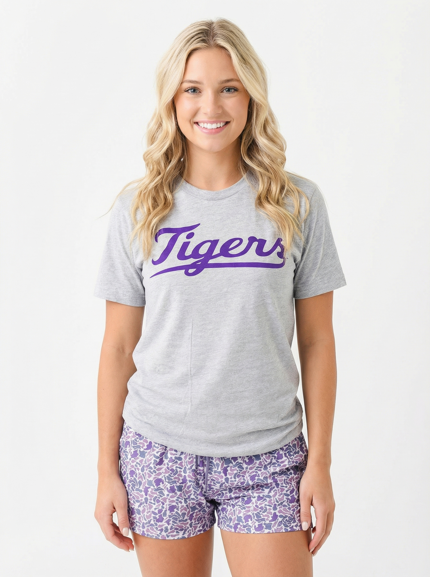 LSU Tigers Women's | "Tigers Script" T-Shirt