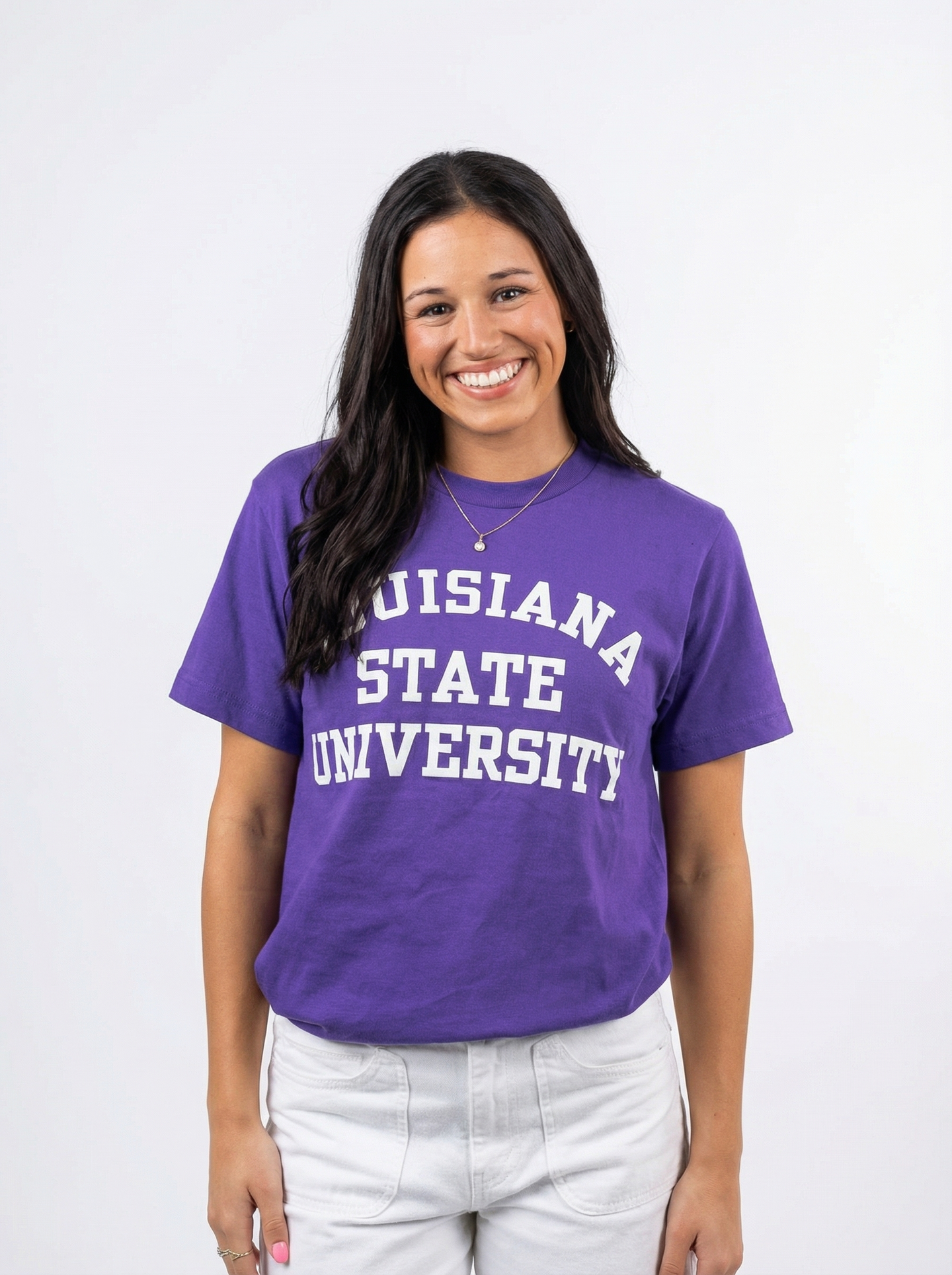 LSU Tigers Women's | "Louisiana State Univ Block" T-Shirt