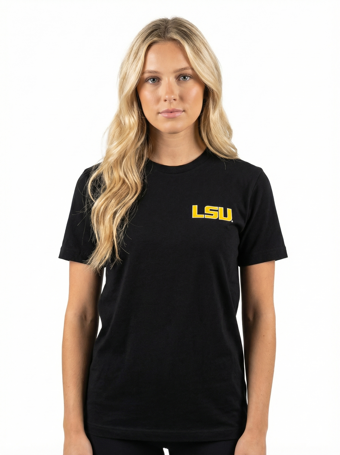 LSU Tigers Women's | "Death Valley" Black T-Shirt