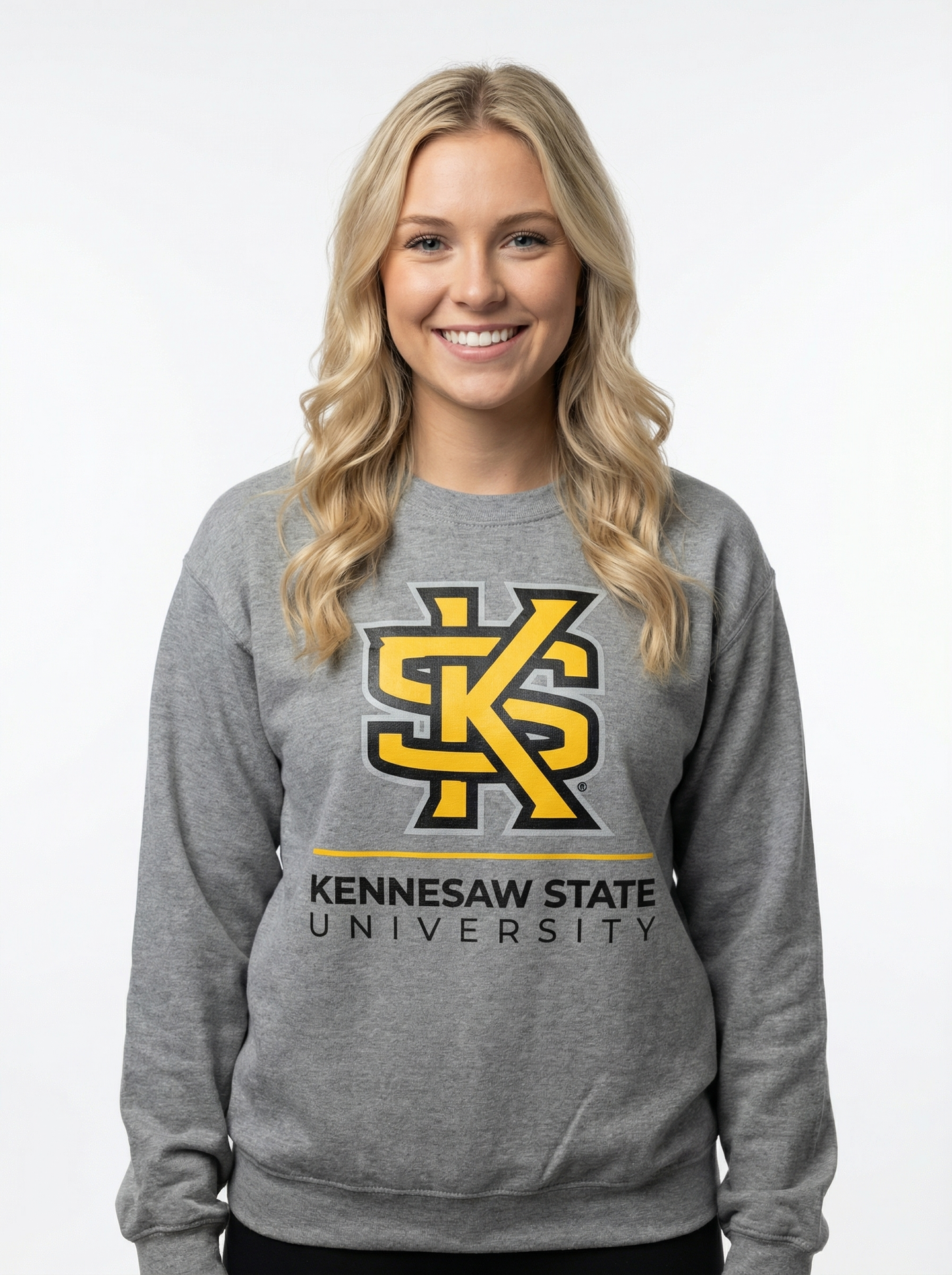 Kennesaw State Women's | "KS Kennesaw State" Crewneck