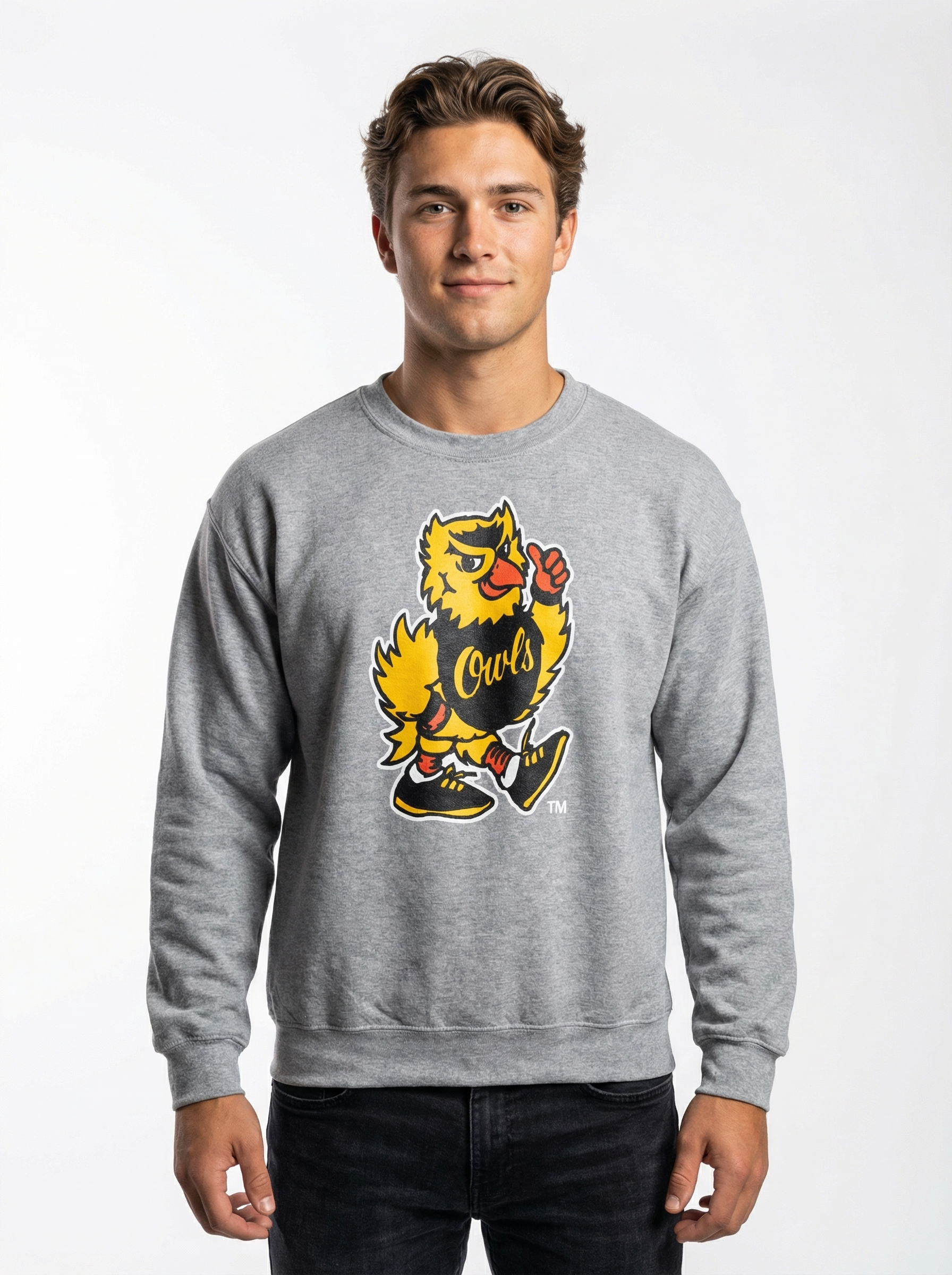 Kennesaw State Men's | "Retro Walking Hooty" Crewneck