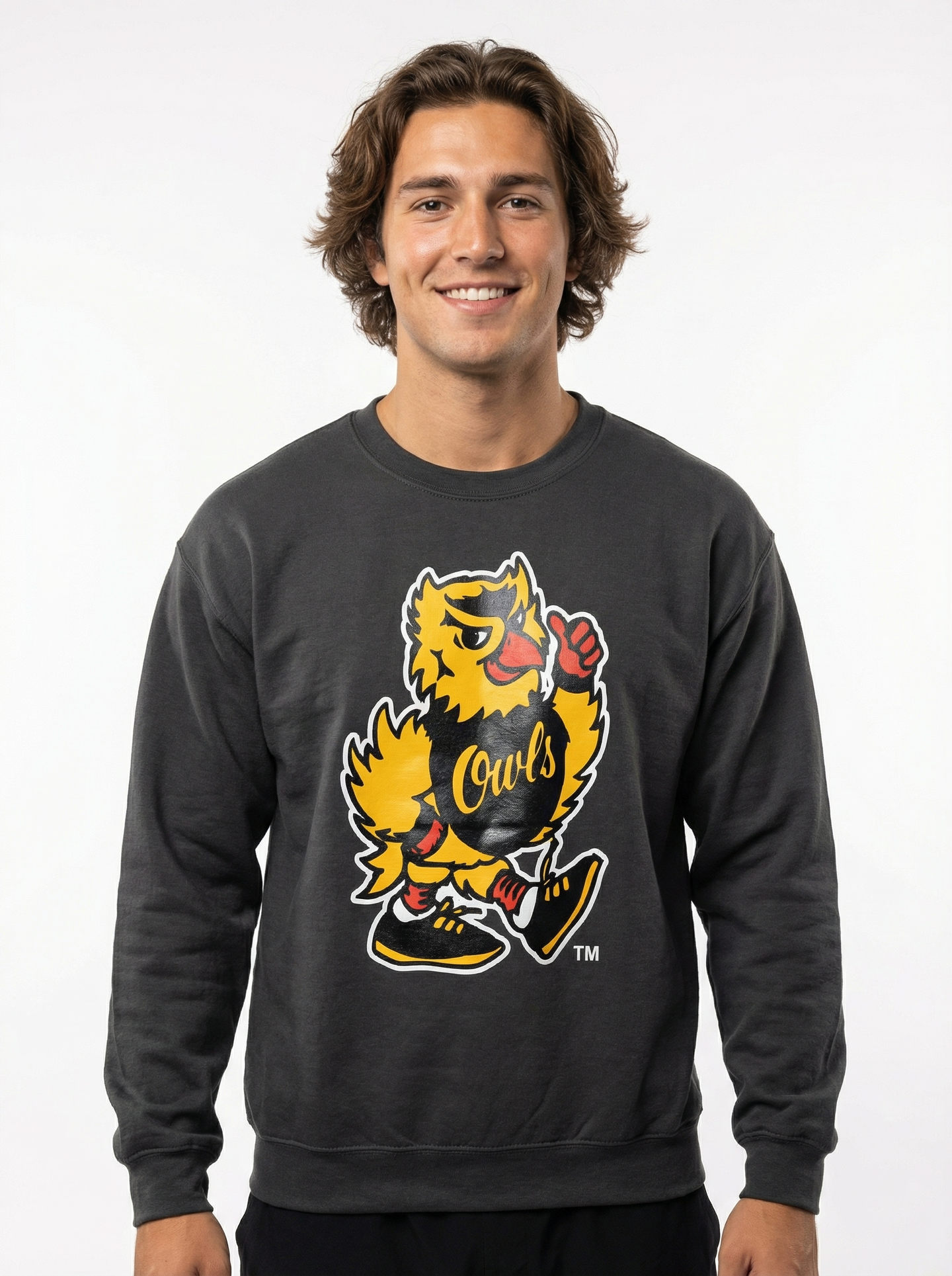 Kennesaw State Men's | "Retro Walking Hooty" Crewneck