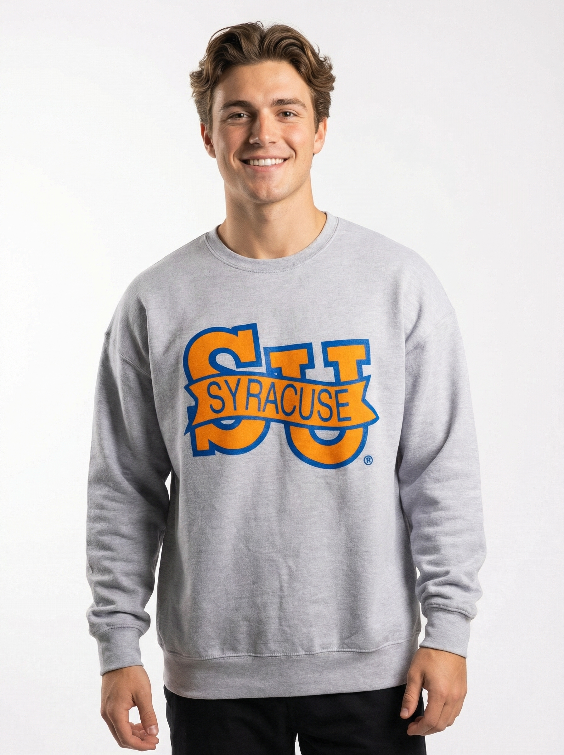 Syracuse Men's | "Retro Banner SU" Crewneck