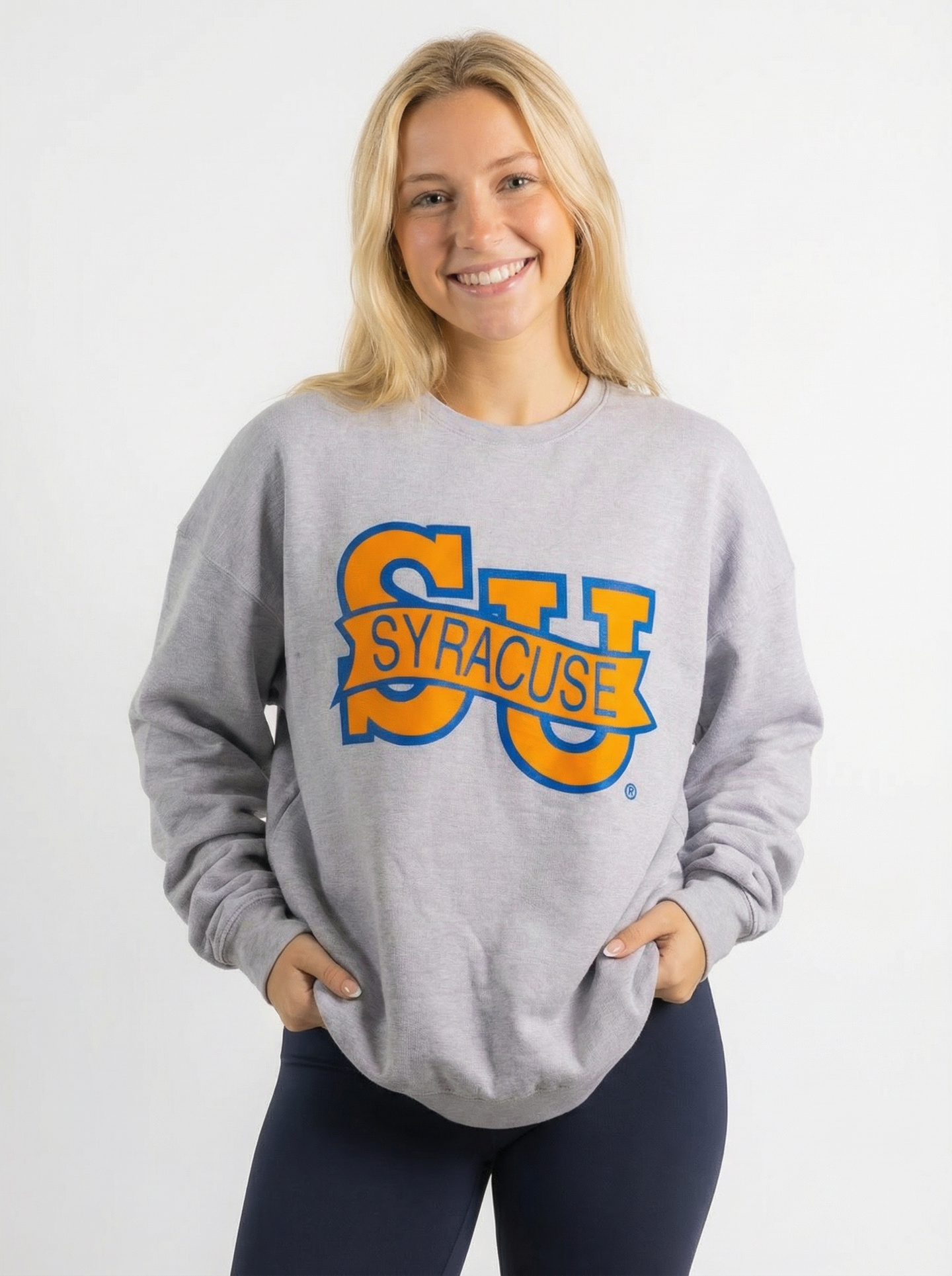 Syracuse Women's | "Retro Banner SU" Crewneck