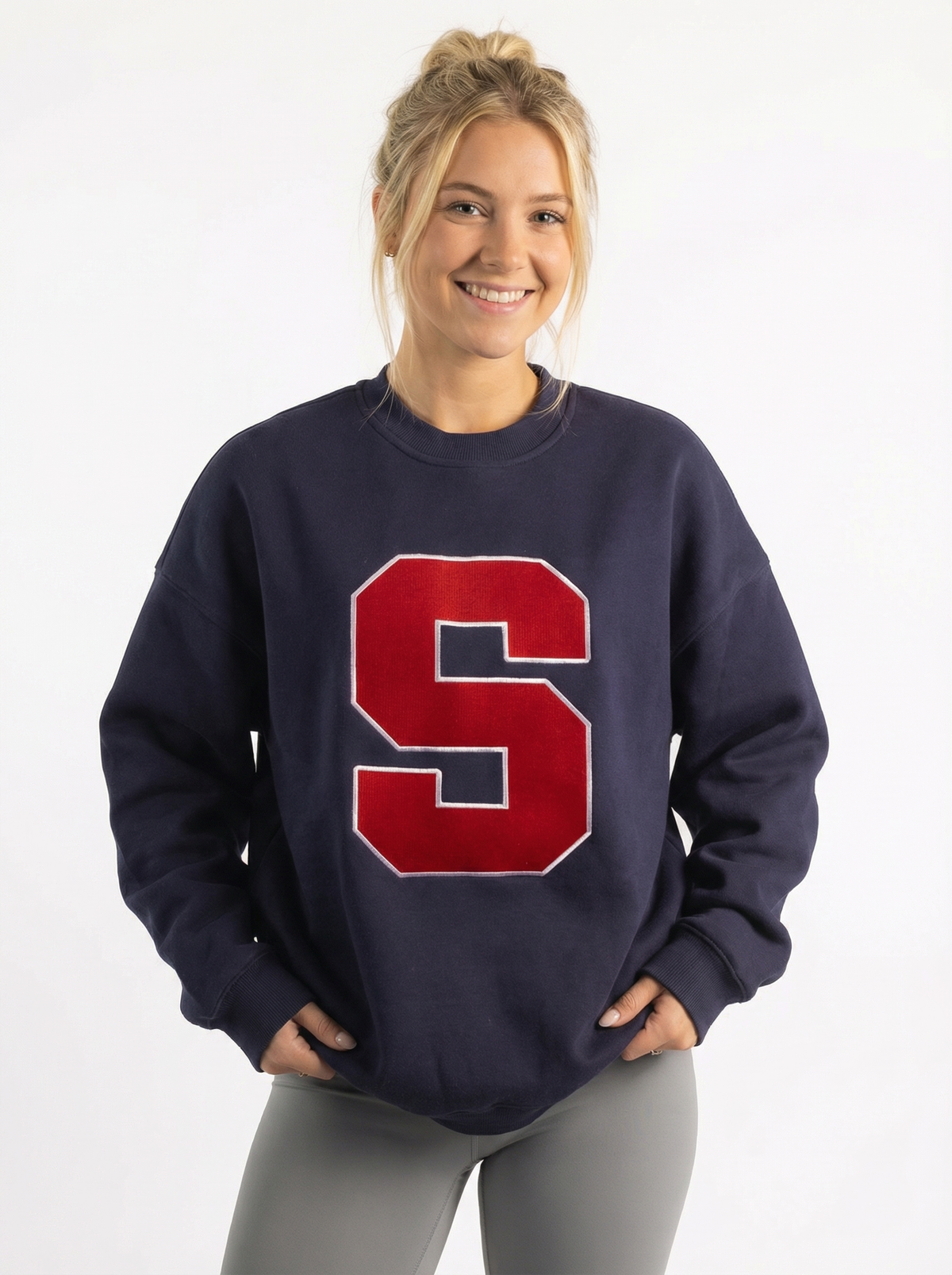 Syracuse Unisex | "Heavyweight S" Crewneck