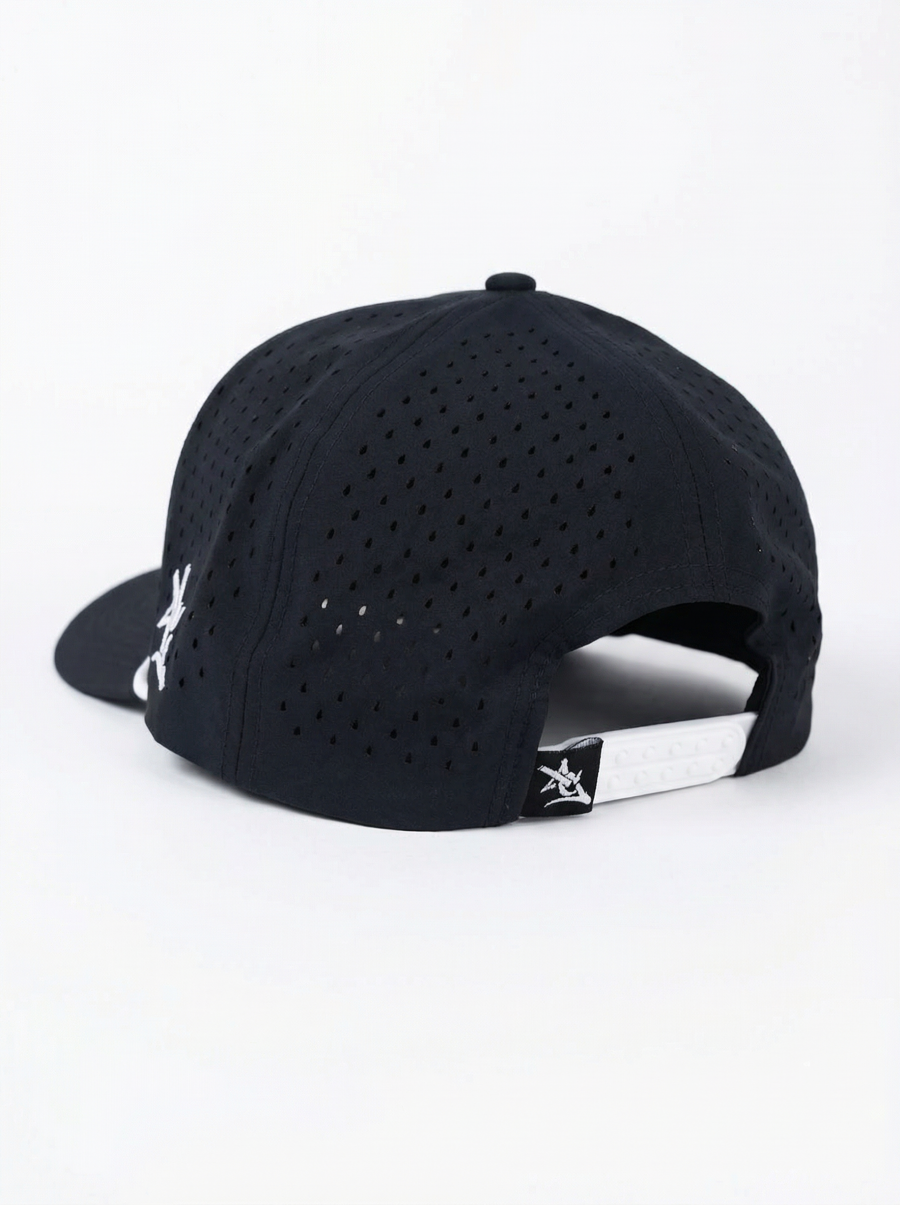 Syracuse Unisex | "Standard S Roped" Navy Moisture Wicking Hat
