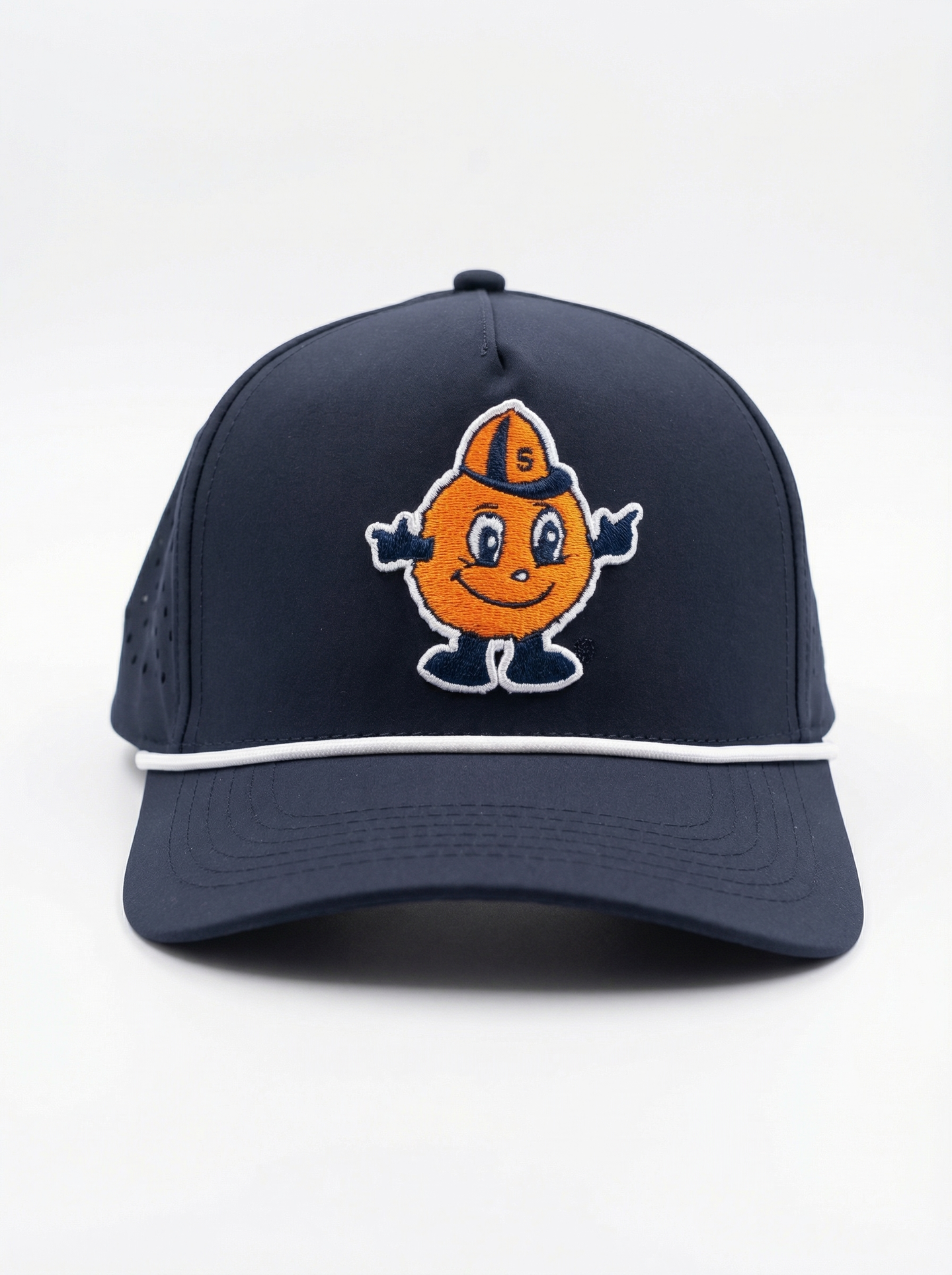 Syracuse Unisex | "Otto Roped" Navy Moisture Wicking Hat
