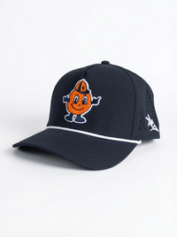 Syracuse Unisex | "Otto Roped" Navy Moisture Wicking Hat