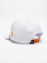 Syracuse Unisex | "Otto Roped" White Moisture Wicking Hat