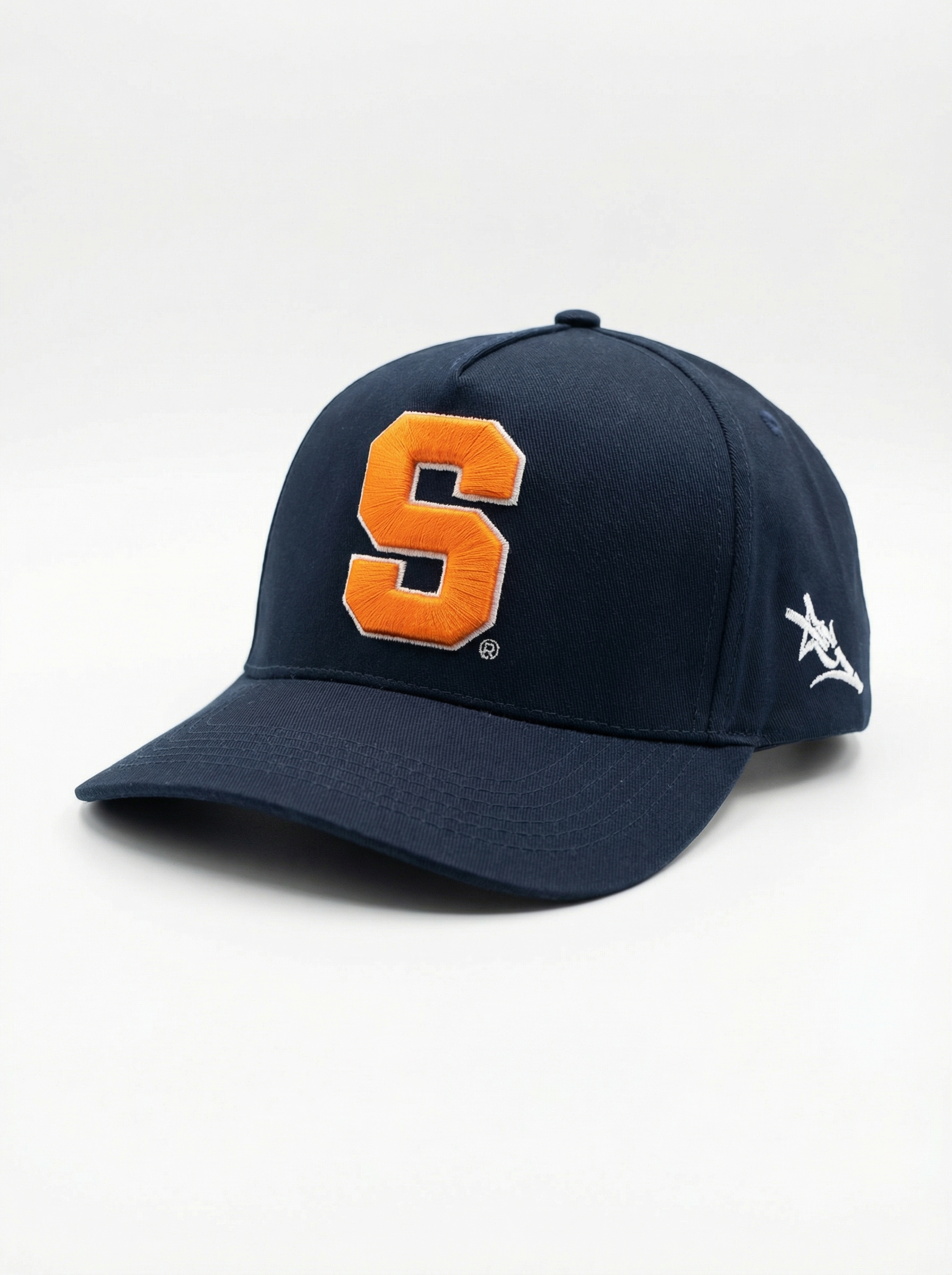 Syracuse Unisex | "Standard S" Navy Canvas Hat