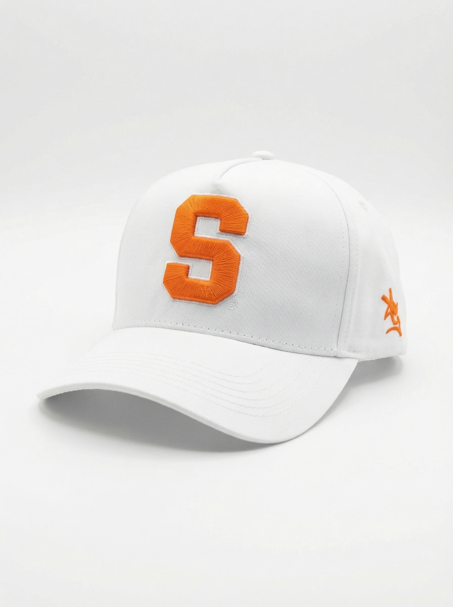 Syracuse Unisex | "Standard S" White Canvas Hat