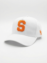 Syracuse Unisex | "Standard S" White Canvas Hat