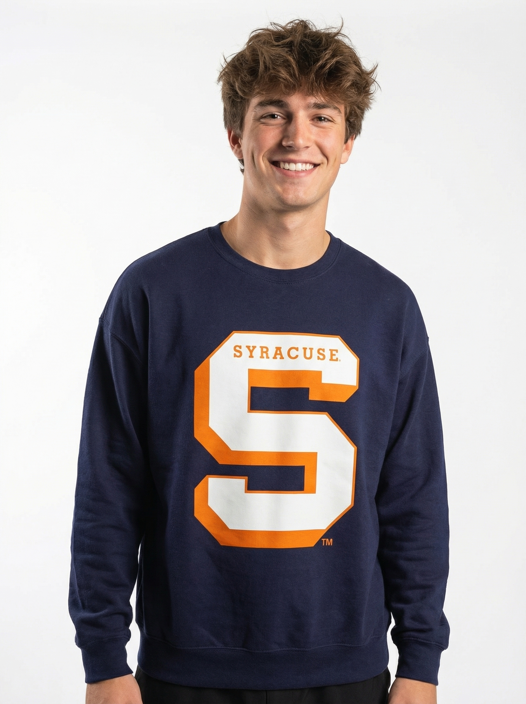 Syracuse Men's | "Retro Shadow S" Crewneck