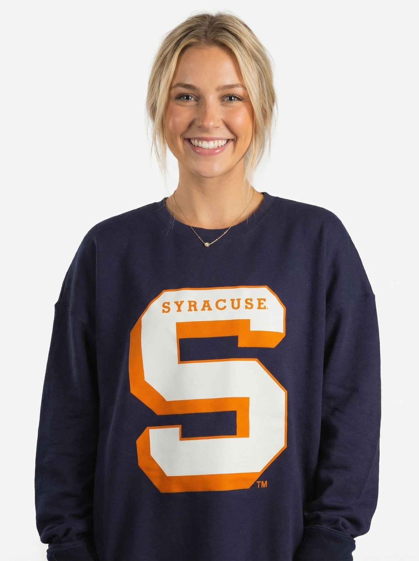 Syracuse Women's | "Retro Shadow S" Crewneck