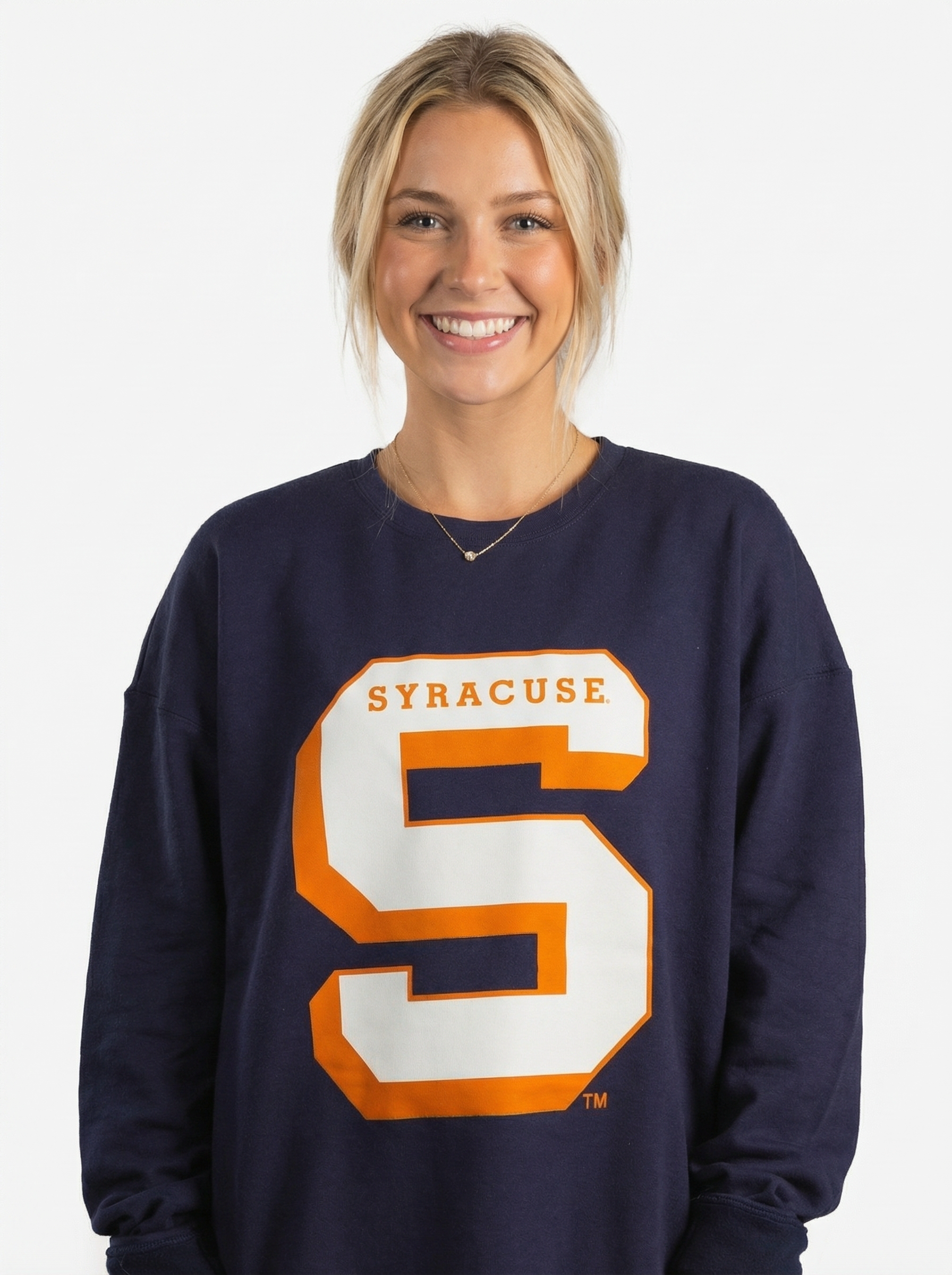Syracuse Women's | "Retro Shadow S" Crewneck
