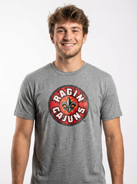 Louisiana Lafayette Men's | "Circle Ragin Cajuns" T-Shirt