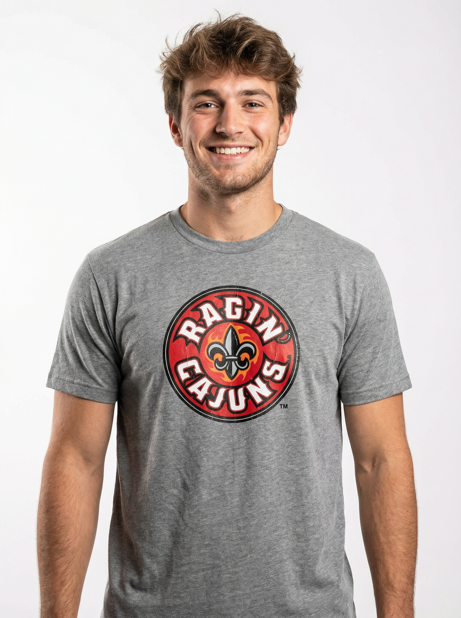 Louisiana Lafayette Men's | "Circle Ragin Cajuns" T-Shirt