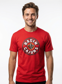 Louisiana Lafayette Men's | "Circle Ragin Cajuns" T-Shirt