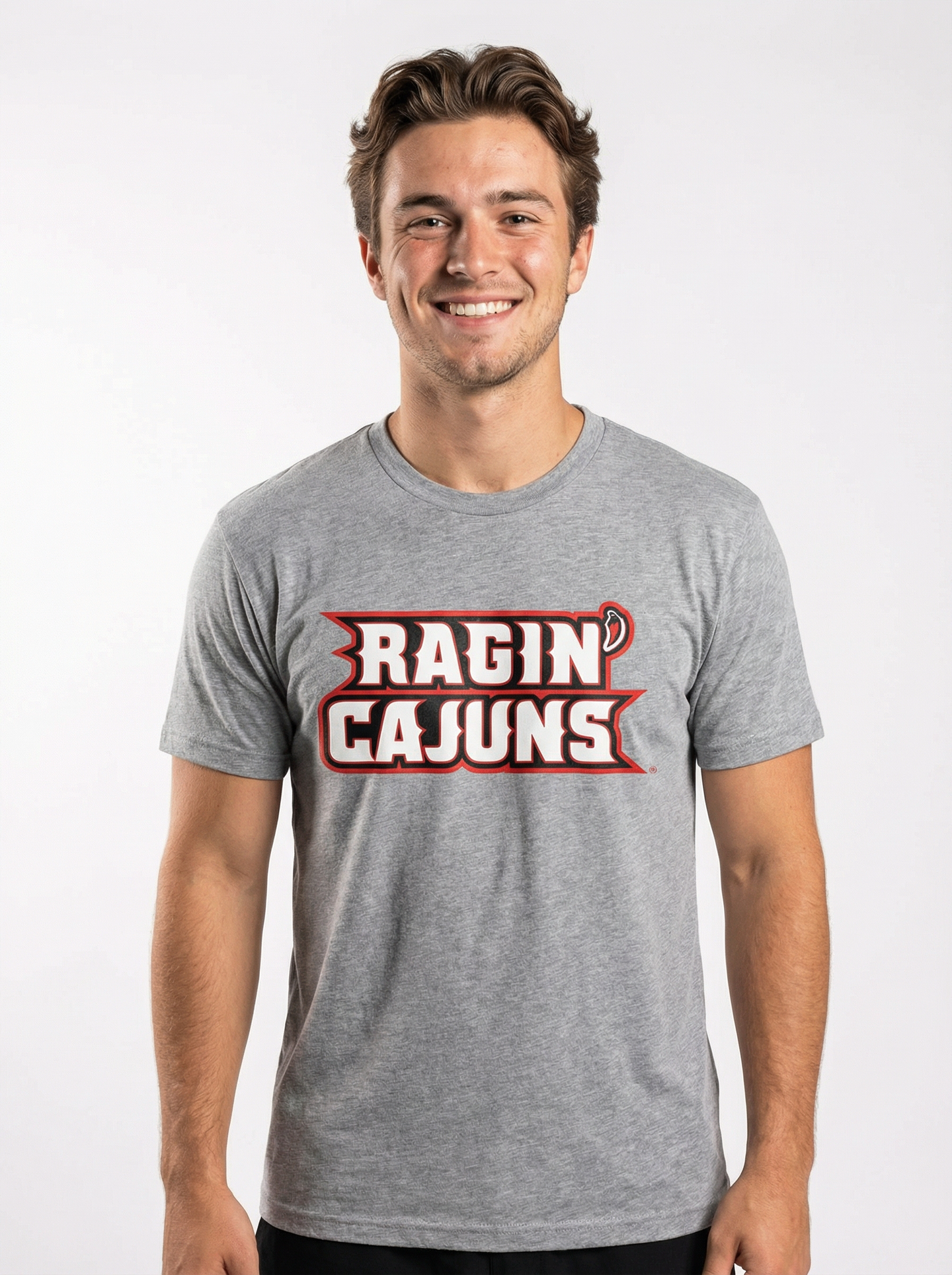 Louisiana Lafayette Men's | "Rajin Cajuns" T-Shirt
