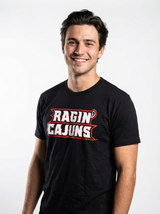 Louisiana Lafayette Men's | "Rajin Cajuns" T-Shirt