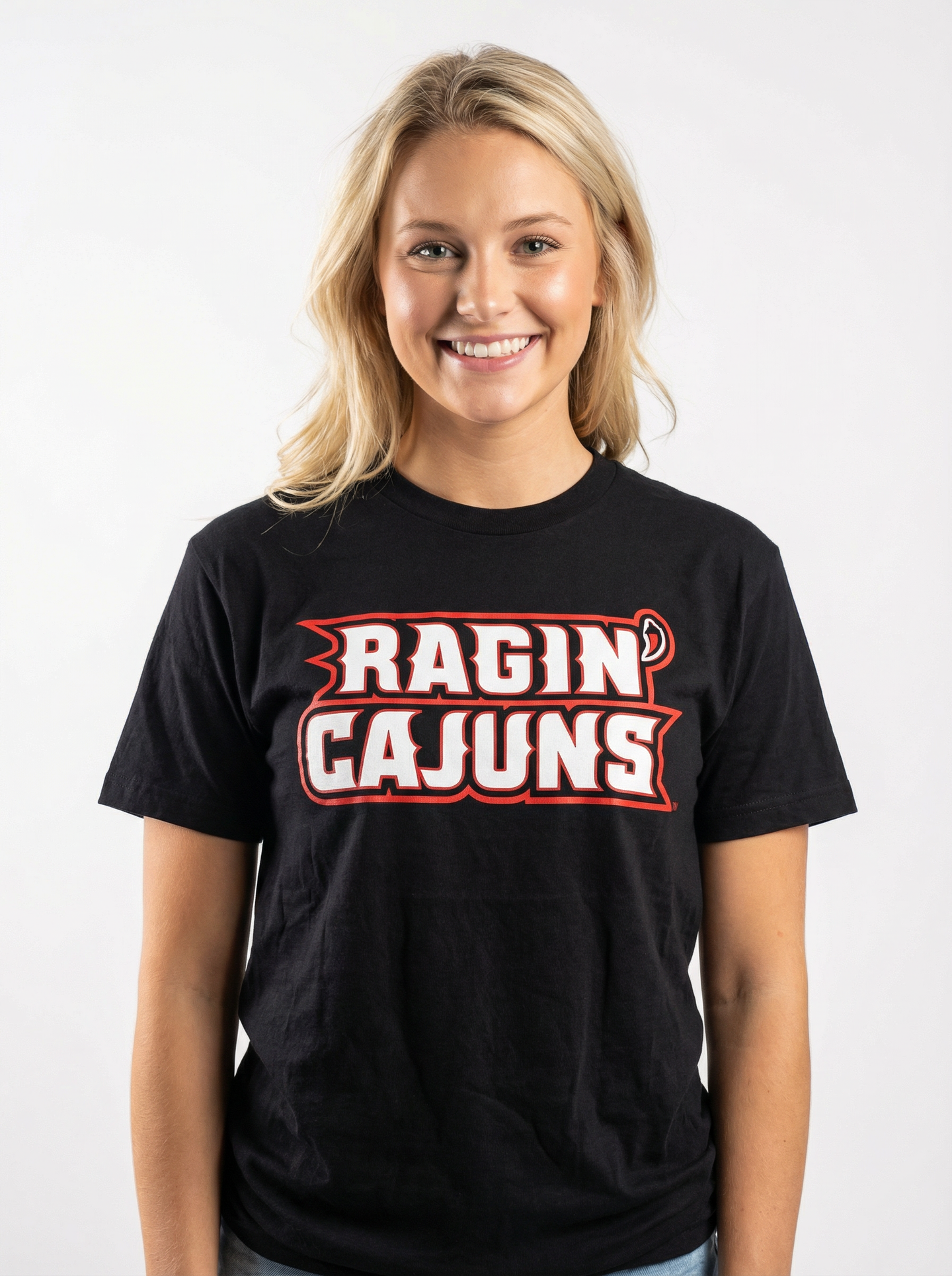 Louisiana Lafayette Women's | "Rajin Cajuns" T-Shirt