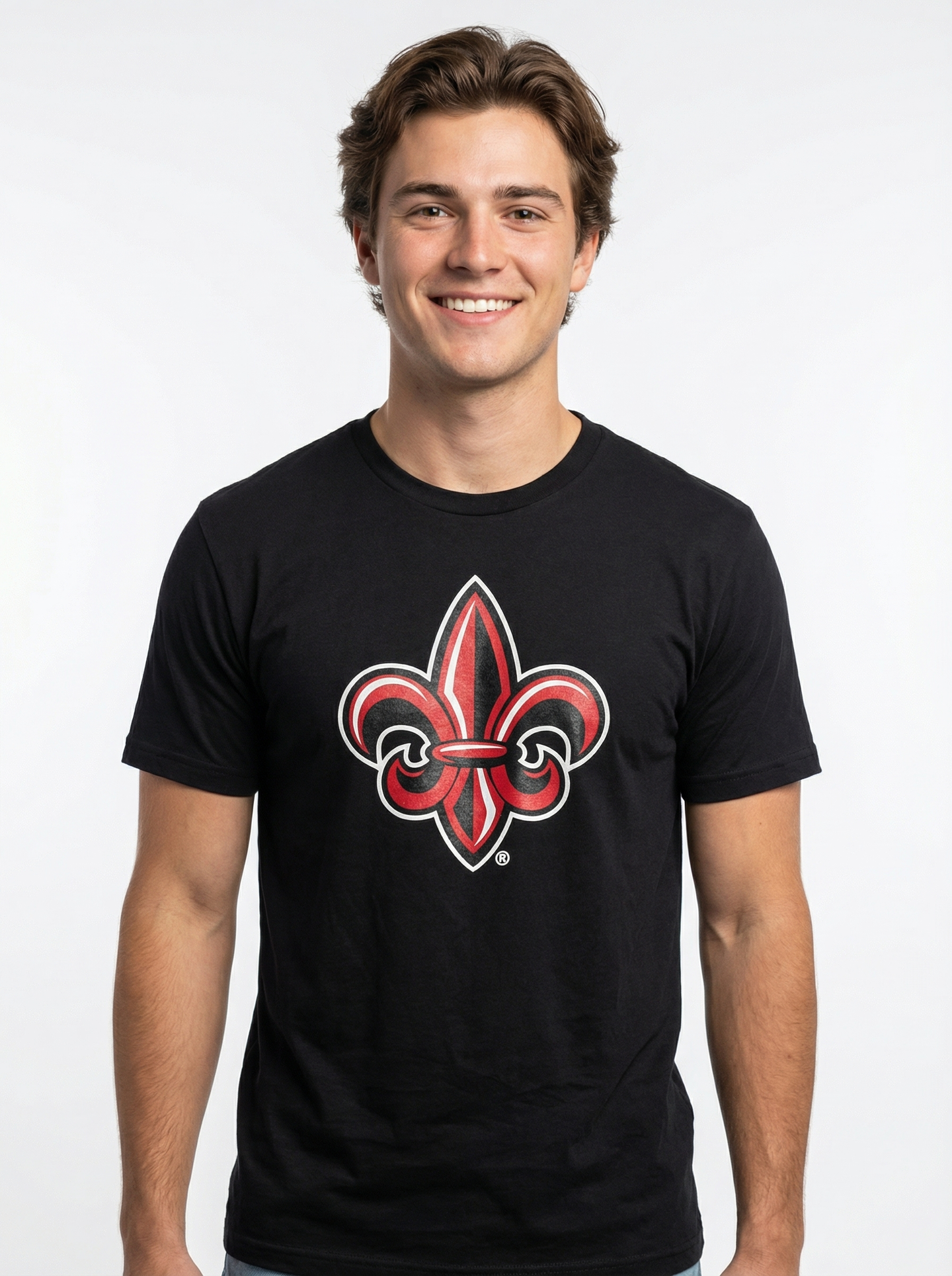 Louisiana Lafayette Men's | "Fleur-de-lis" T-Shirt