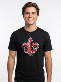 Louisiana Lafayette Men's | "Fleur-de-lis" T-Shirt