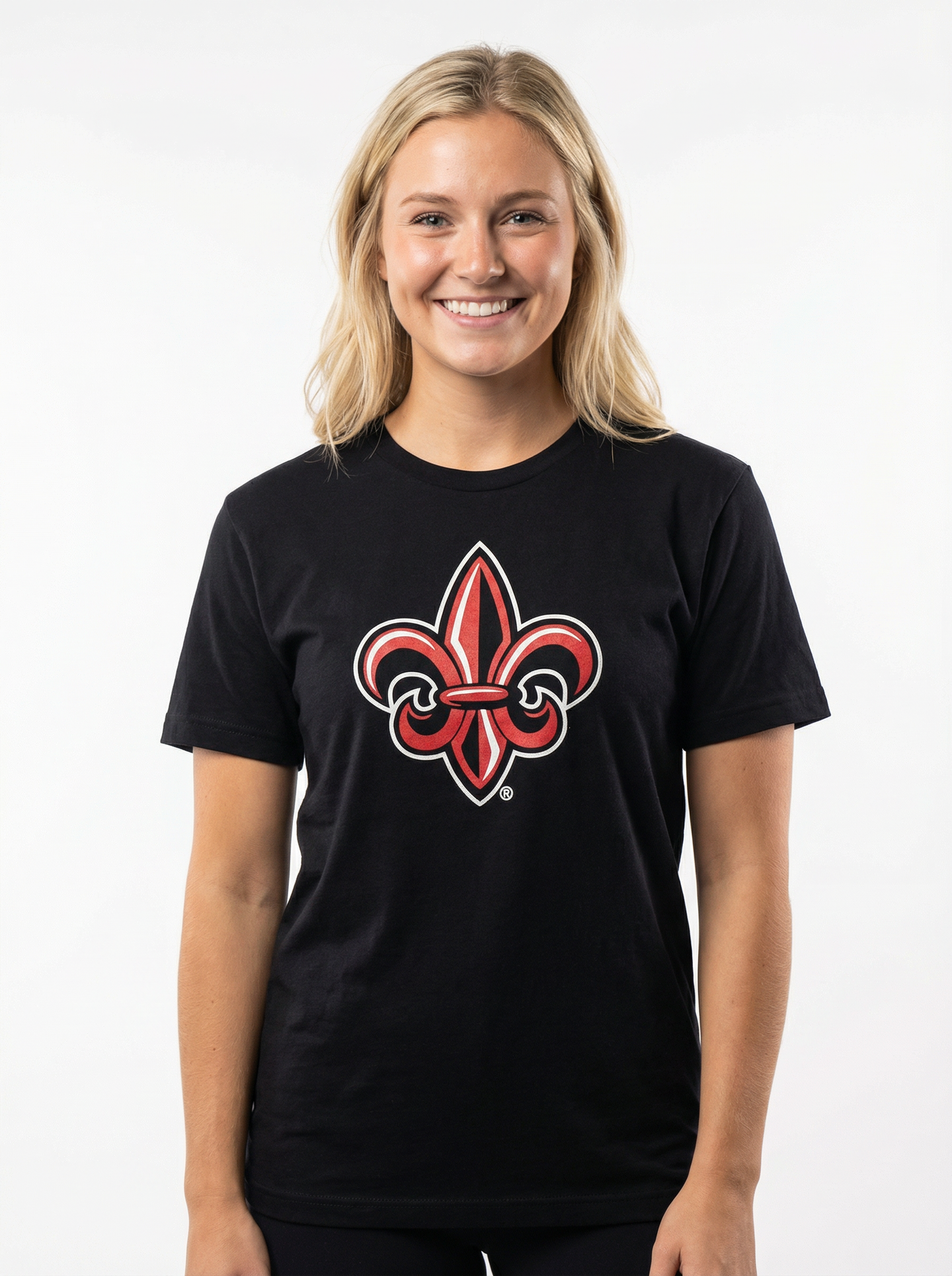 Louisiana Lafayette Women's | "Fleur-de-lis" T-Shirt