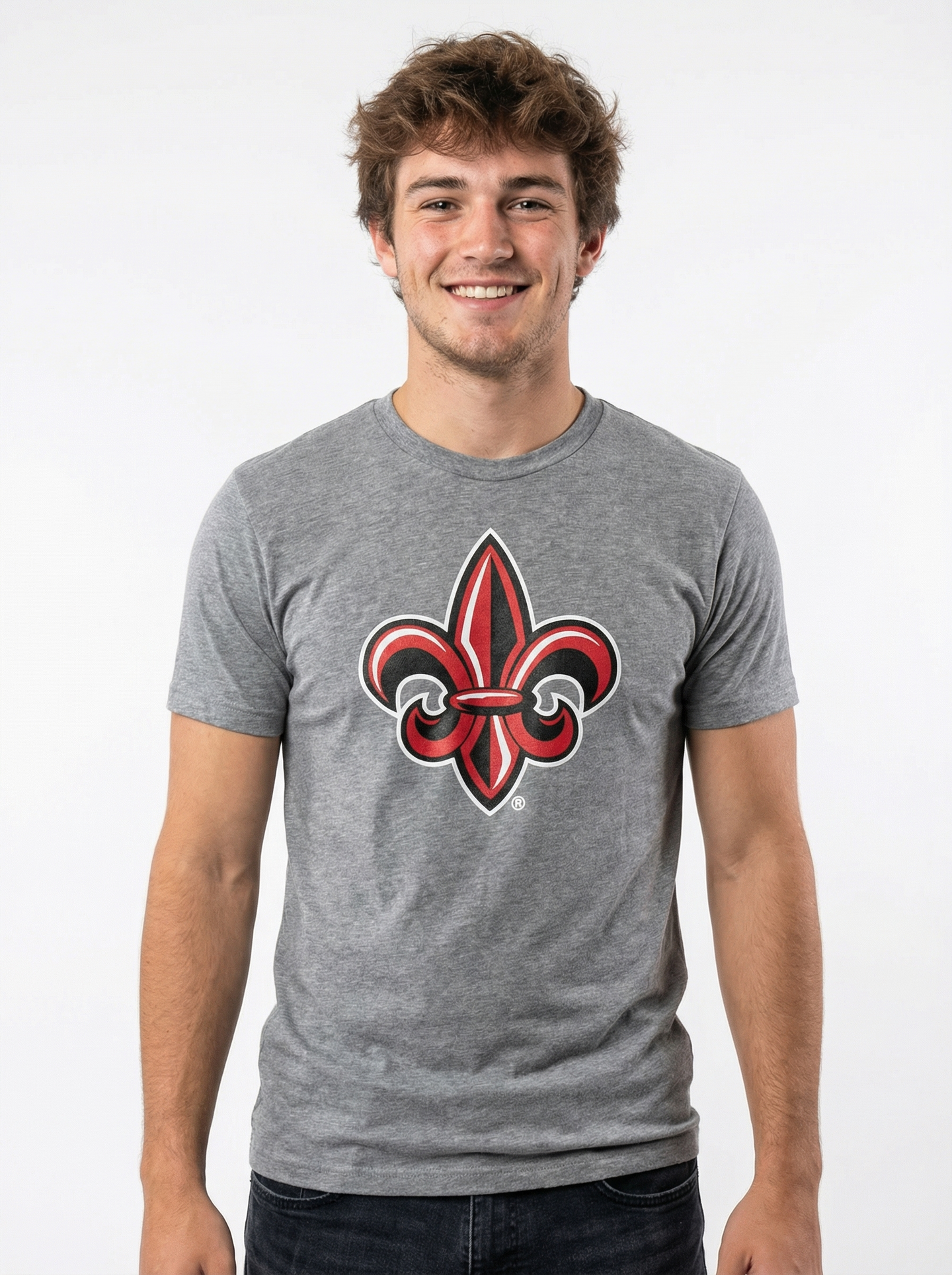 Louisiana Lafayette Men's | "Fleur-de-lis" T-Shirt
