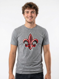 Louisiana Lafayette Men's | "Fleur-de-lis" T-Shirt