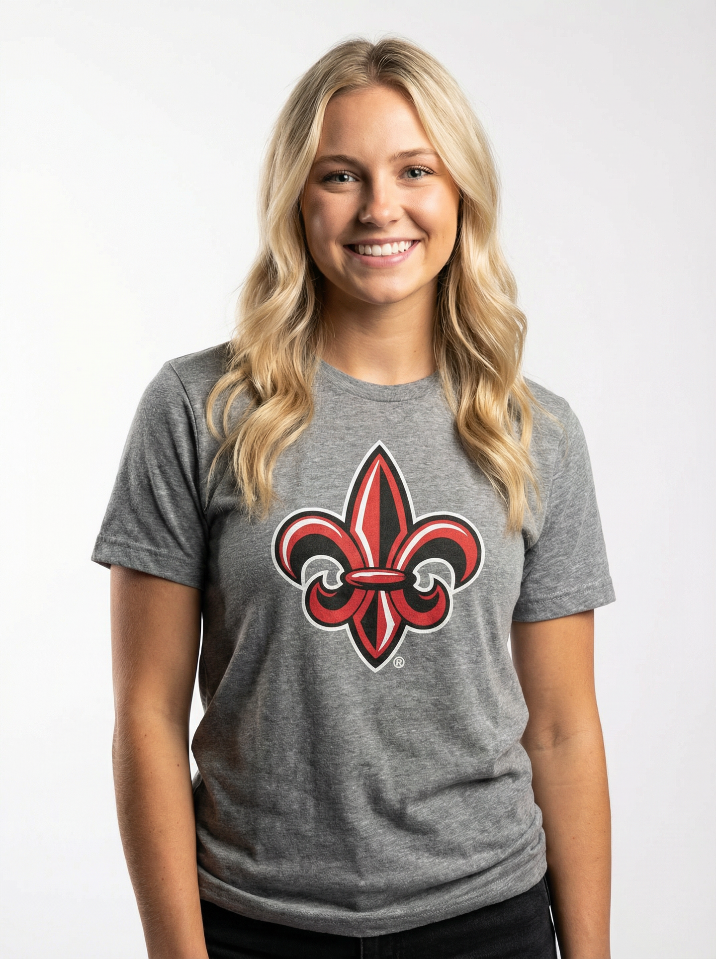 Louisiana Lafayette Women's | "Fleur-de-lis" T-Shirt