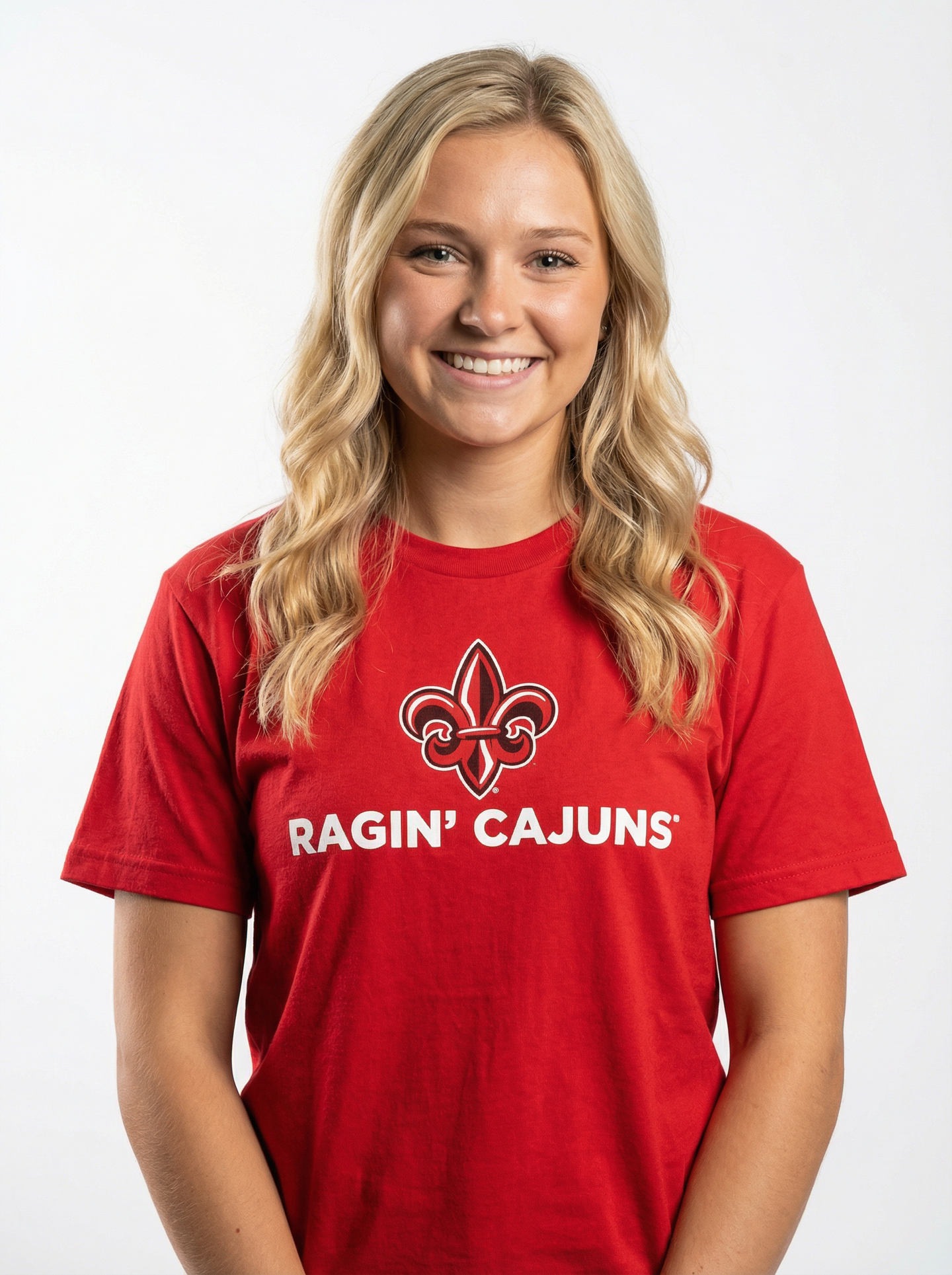 Louisiana Lafayette Women's | "Fleur-de-lis Ragin Cajuns" T-Shirt