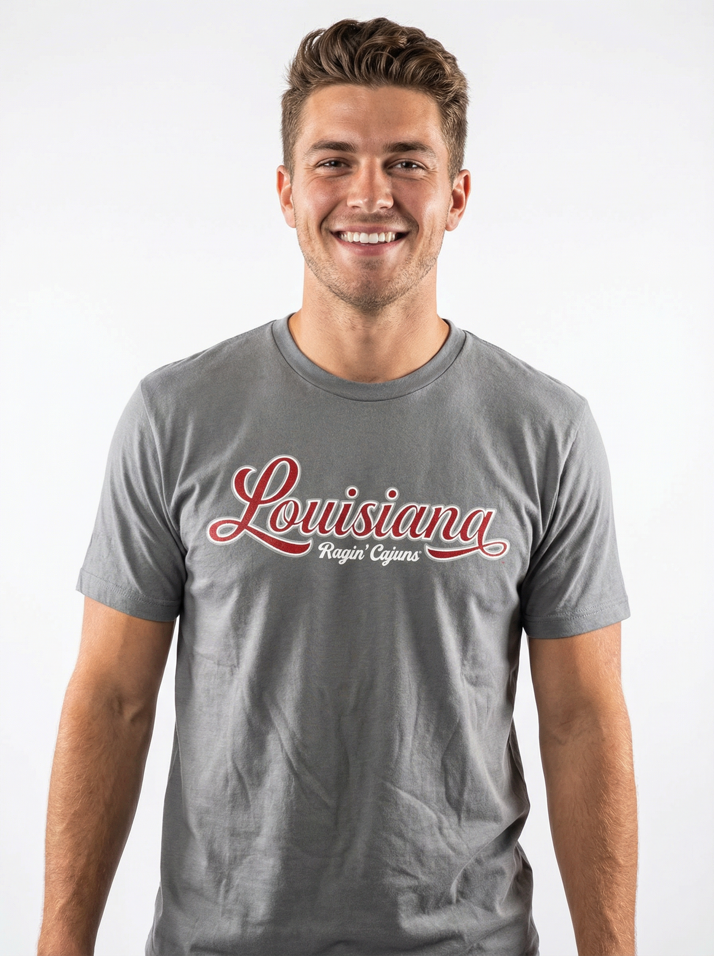 Louisiana Lafayette Men's | "Louisiana Ragin Cajuns" T-Shirt