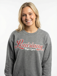 Louisiana Lafayette Unisex | "Louisiana Ragin Cajuns" Crew Neck